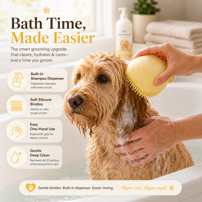 Soothe & Suds™  Pet Bath Brush