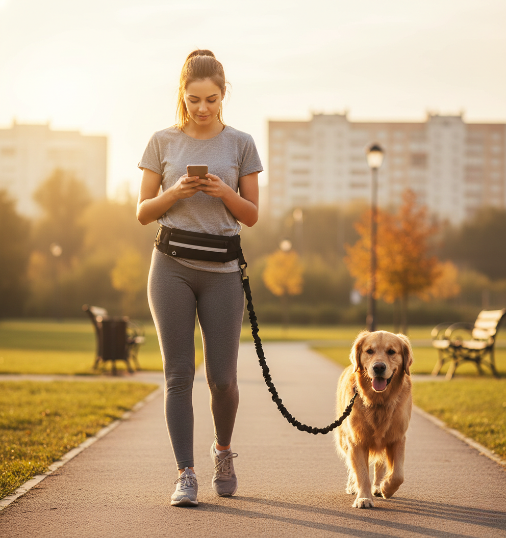 PouchPro Hands-Free Dog Leash
