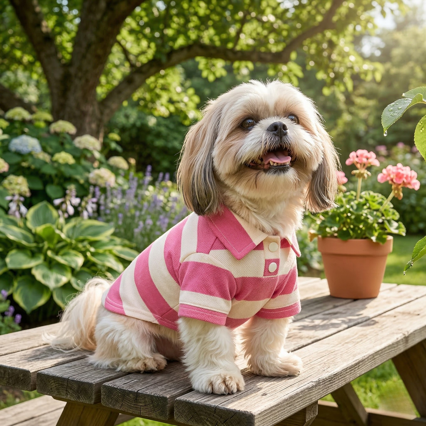 Coastline™ Pet Polo – Classic Shirt for Dogs (XS–S Fits Many Cats)