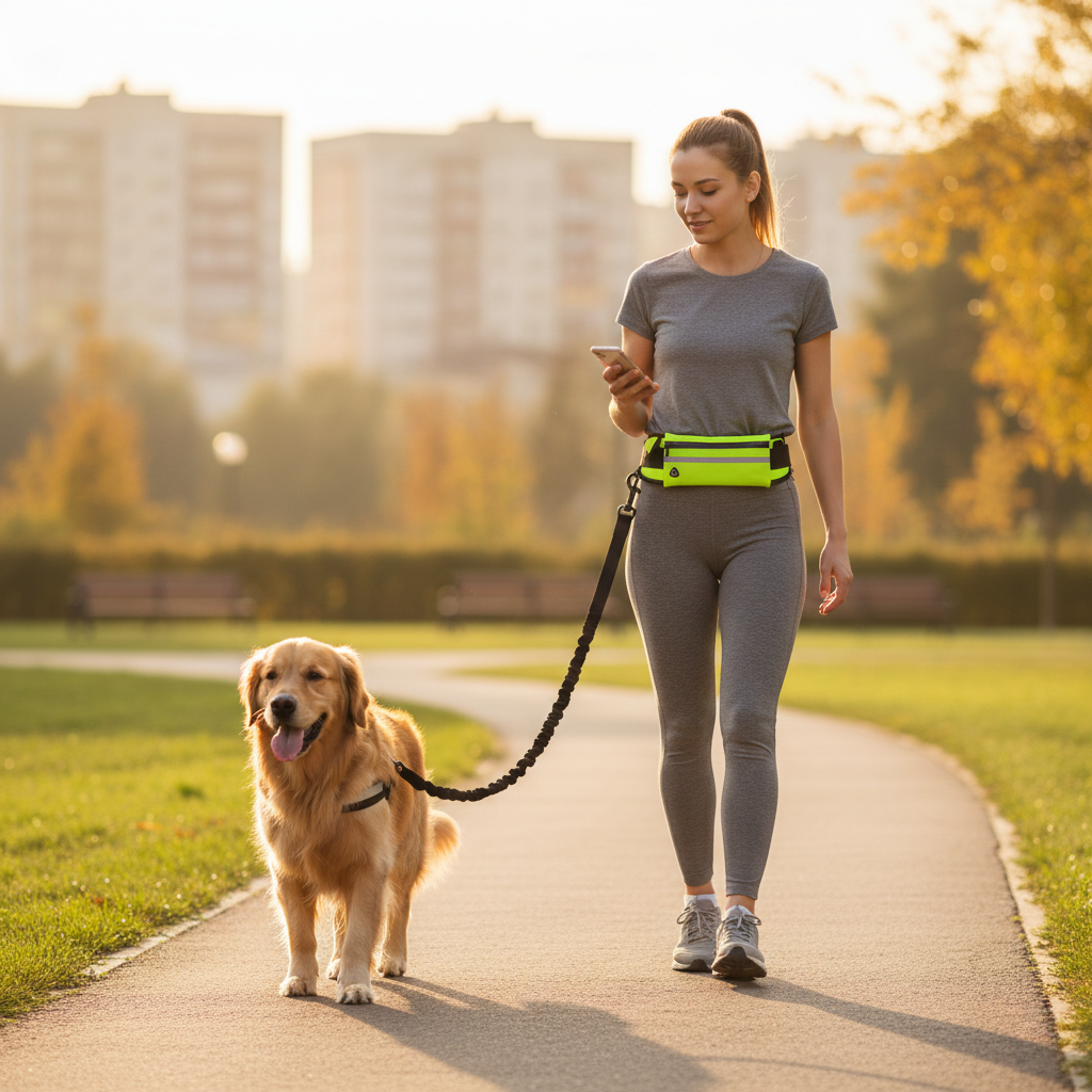 PouchPro Hands-Free Dog Leash