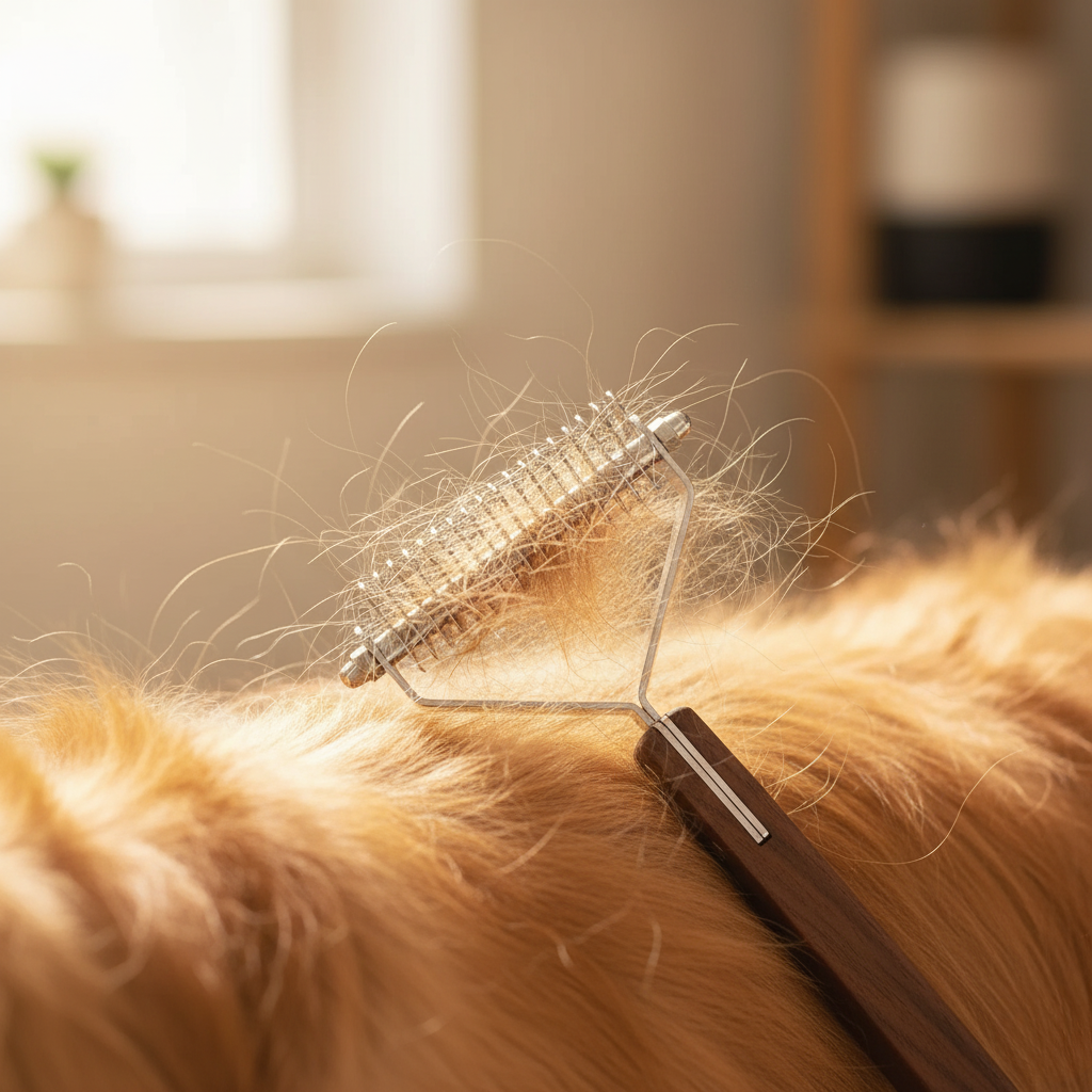 NaturalCare™ Walnut-Wood Grooming Comb