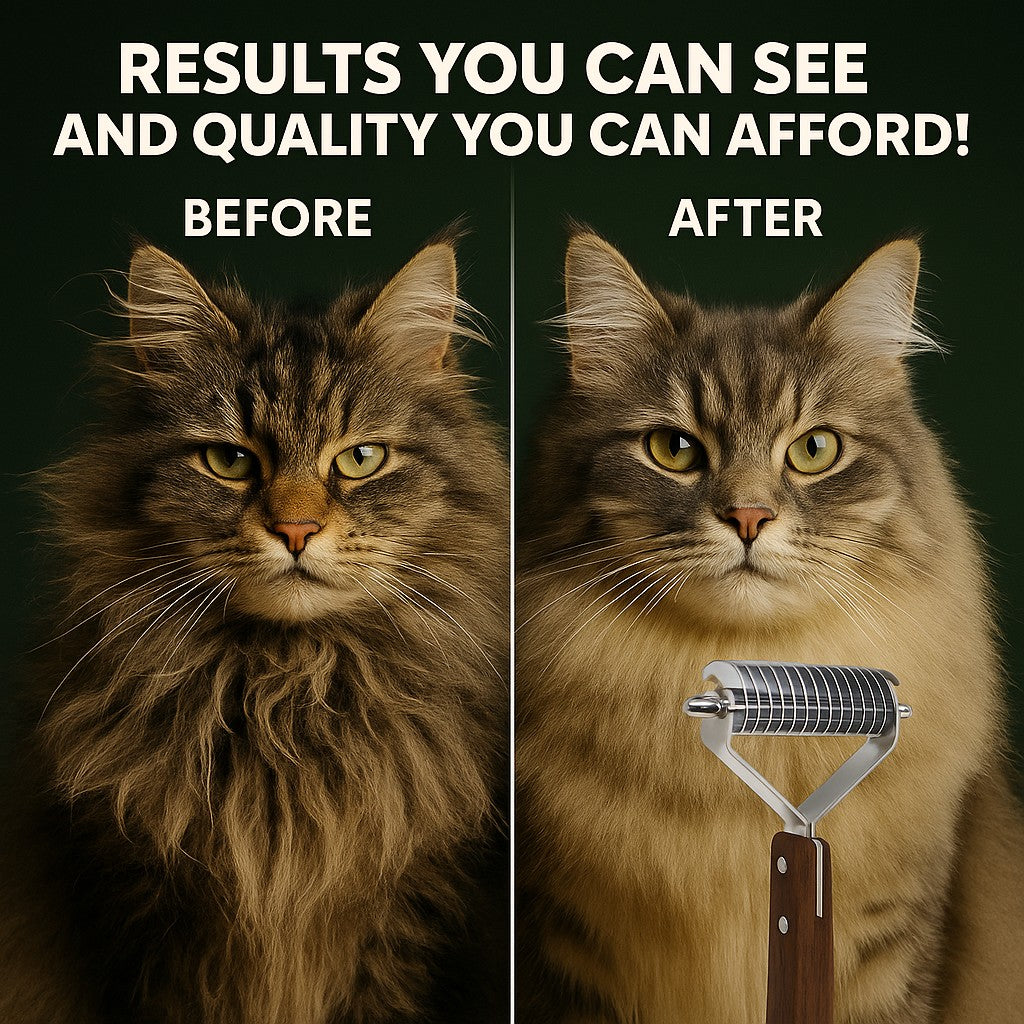 NaturalCare™ Walnut-Wood Grooming Comb