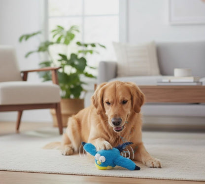 Plush Pals – Interactive Cat & Dog Toys (Flapping + Chirping)