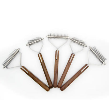 NaturalCare™ Walnut-Wood Grooming Comb