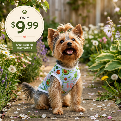 SunnyPaws™ Spring Tee – Small Dog & Cat Shirt