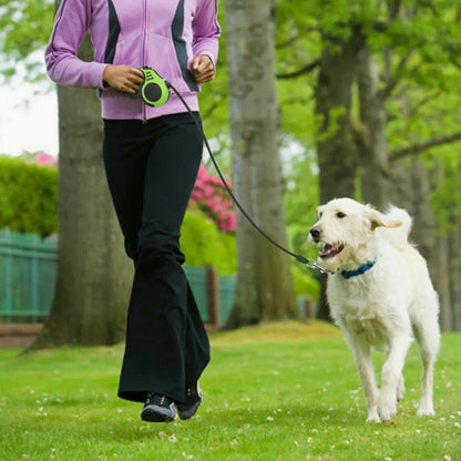 Quick-Retract 16.5FT Dog Walking Leash: Fast Shipping US